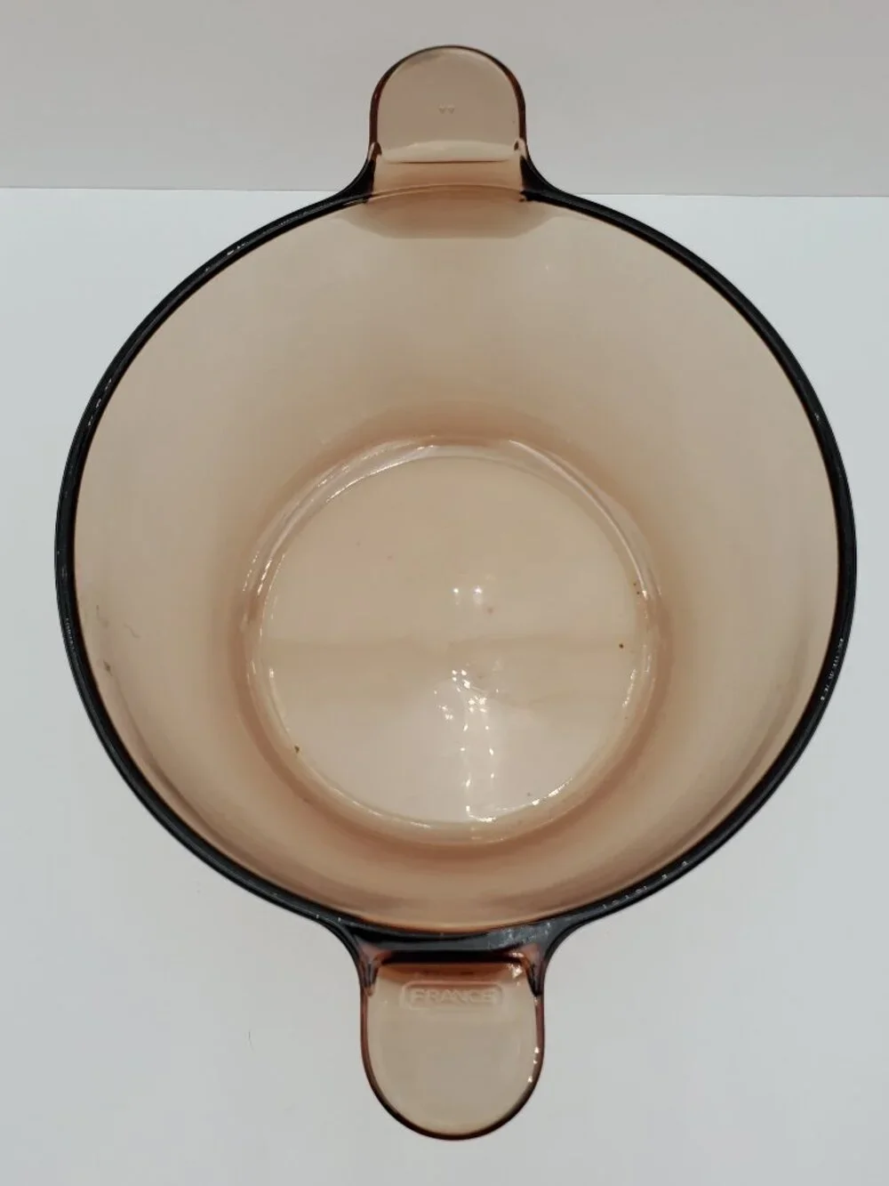 Corning Visions 2.5 Qt Stewpot with Cooking Lid Corning France Amber Casserole